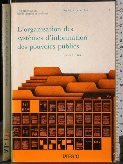 Organisation des systèmes d'information des pouvoirs publics - copertina