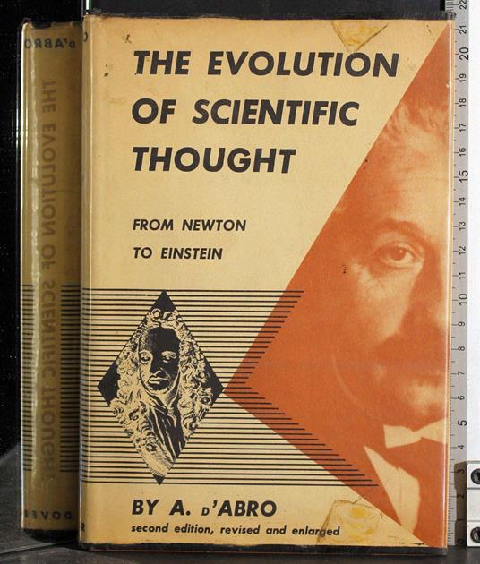 The evolution of scientific thought - copertina