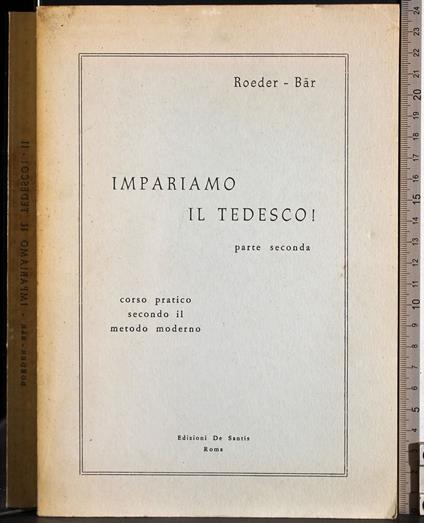 Impariamo il tedesco!. Parte seconda - copertina
