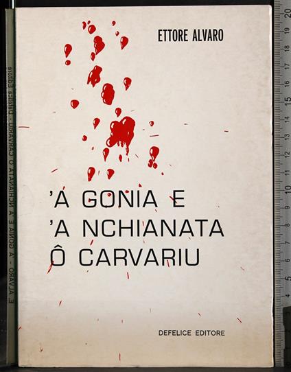 A gonia e 'a nchianata o carvariu - Ettore Alvaro - copertina