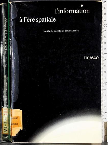 L' information a l'ere spatiale - copertina