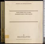 Legislazione sulla stampa radiodiffusione e provvidenze