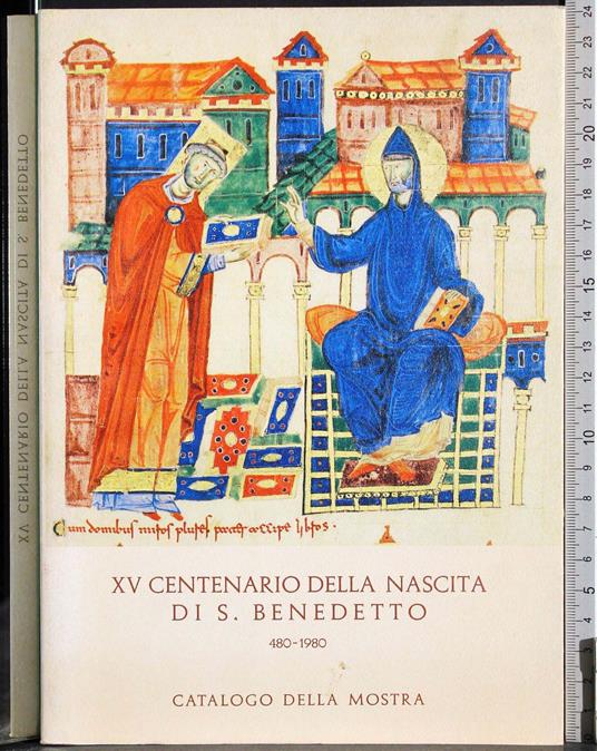 XV centenario della nascita di S. Benedetto - copertina