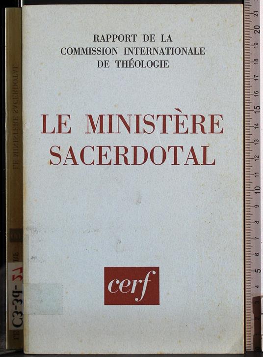 Le ministere sacerdotal - copertina