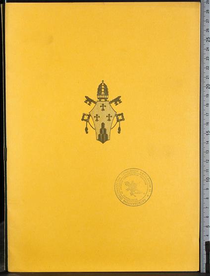 De Accomodata renovatione vitae religiosae - copertina