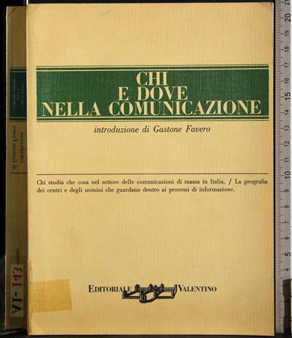 Chi e dove nella comunicazione - copertina