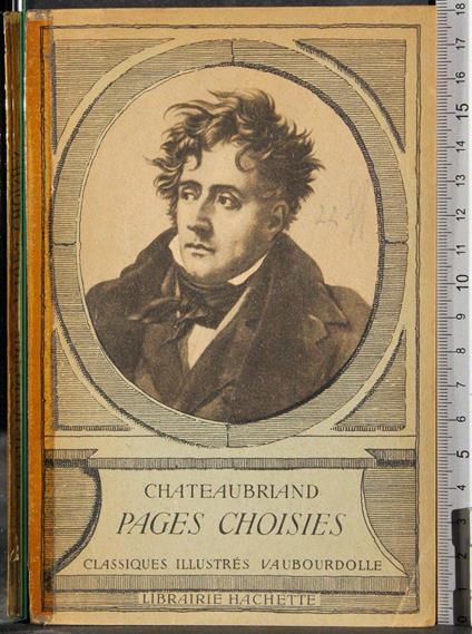 Pages choisies - François-René de Chateaubriand - copertina