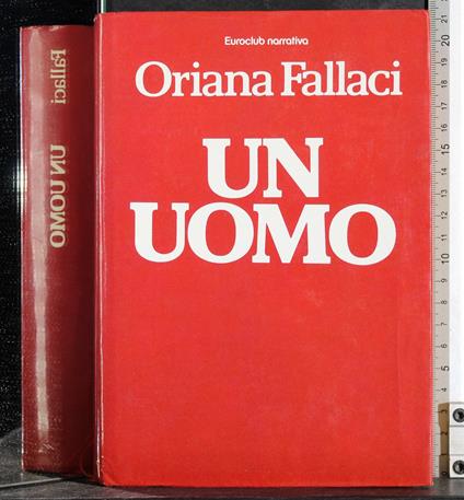 Un uomo - Oriana Fallaci - copertina