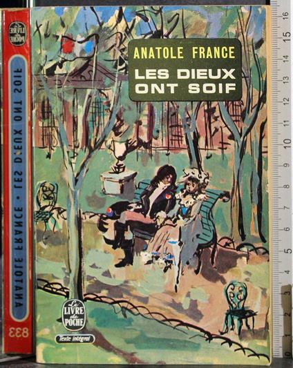 Les dieux ont soif - Anatole France - copertina