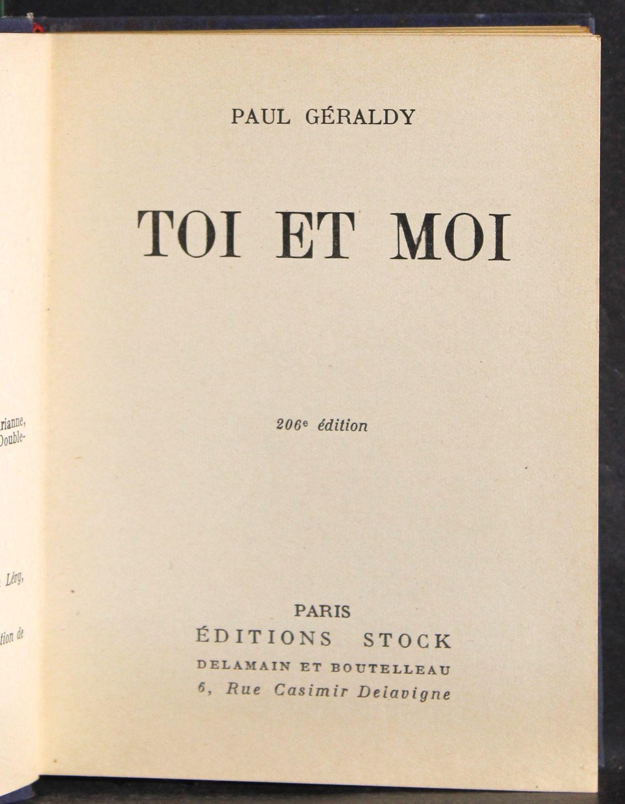 Toi et moi