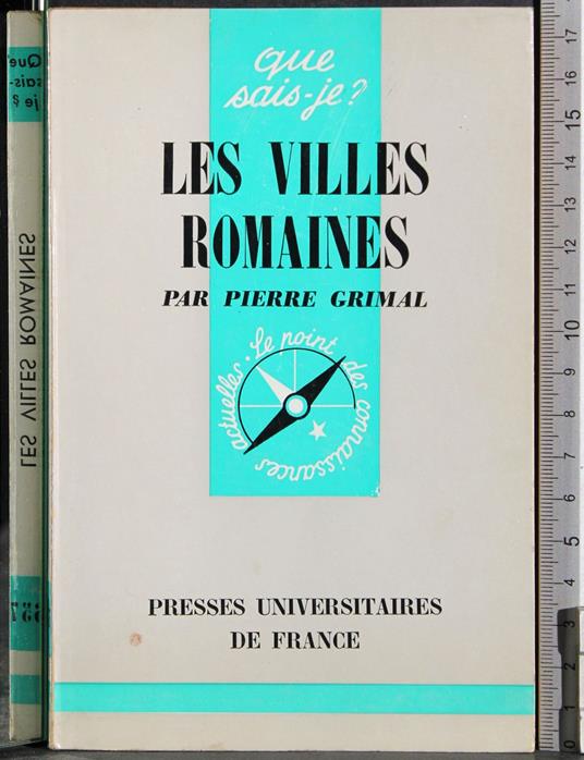 Les villes romaines - Pierre Grimal - copertina