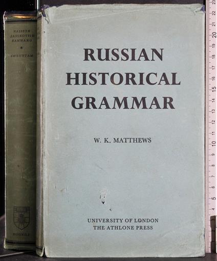 Russian historical grammar - Matthews - copertina