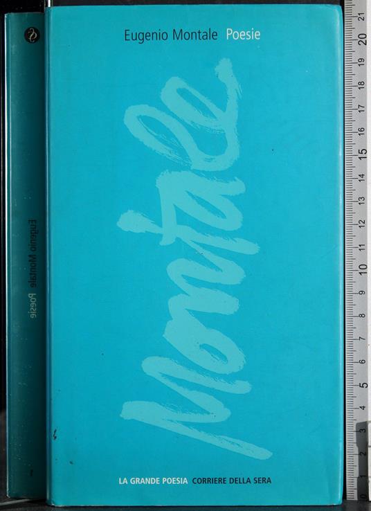 Poesie - Eugenio Montale - copertina