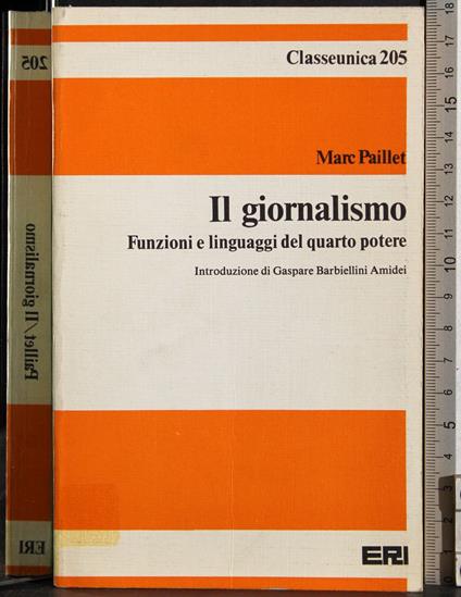 Il giornalismo - Marc Paillet - copertina