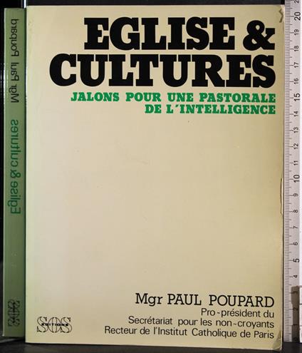 Eglise & cultures - Paul Poupard - copertina