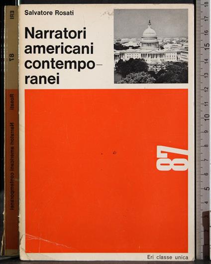 Narratori americani contemporanei - Salvatore Rosati - copertina