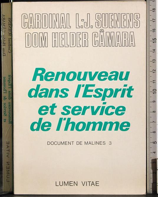 Renouveau dans l'Esprit et service de l'homme - Léon-Joseph Suenens - copertina