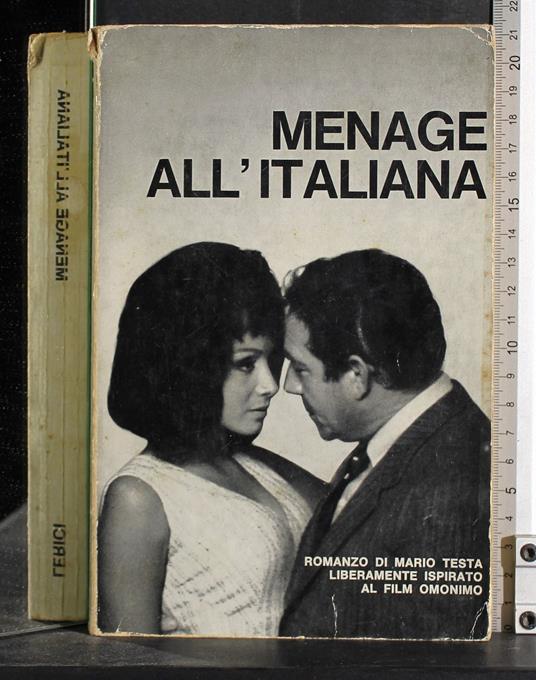Menage all'Italiana - Mario Testa - copertina