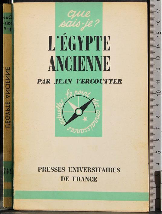 Que sais-je? L'Egypte ancienne - Jean Vercoutter - copertina
