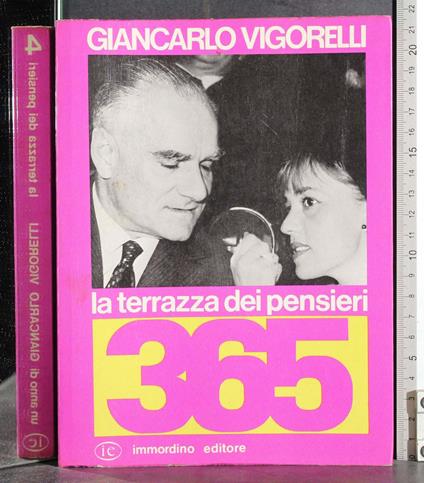 terrazza dei pensieri - Giancarlo Vigorelli - copertina