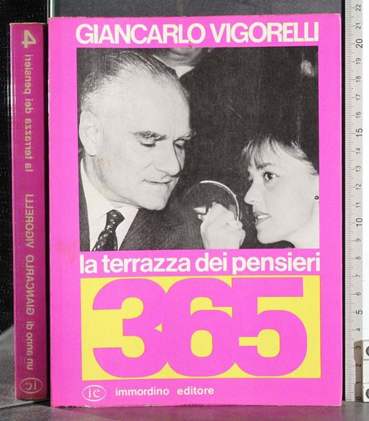 terrazza dei pensieri - Giancarlo Vigorelli - copertina