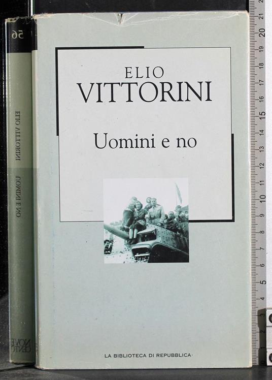 Uomini e no - Elio Vittorini - copertina
