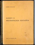 Elementi di psicopatologia educativa