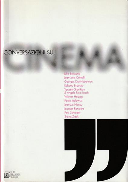 Conversazioni sul cinema - Conversations on cinema - copertina