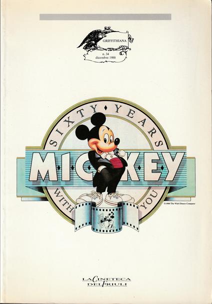 Griffithiana Anno XI n. 34 dicembre 1988 Cartoonfest 10 Fritz Freleng - da Bugs Bunny alla Pantera Rosa Gemona del Friuli, 16-18 dicembre 1988 - copertina