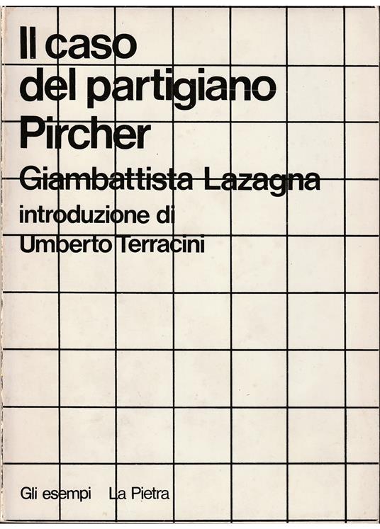 Il caso del partigiano Pircher - copertina