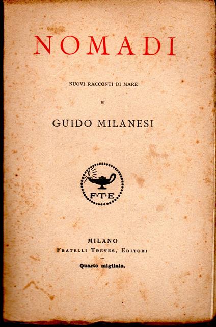 Nomadi Nuovi racconti di mare - copertina