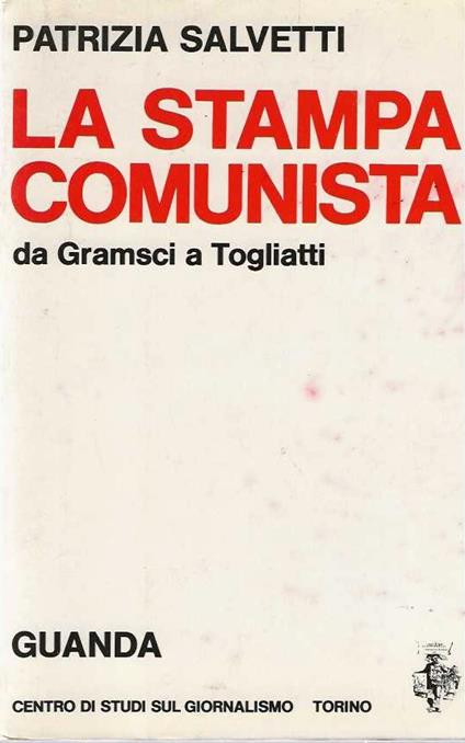 stampa comunista - Patrizia Salvetti - copertina