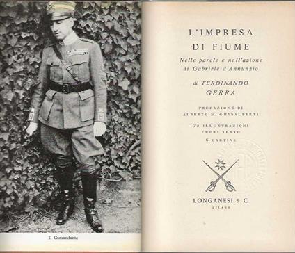 L ' impresa di Fiume - Ferdinando Gerra - copertina