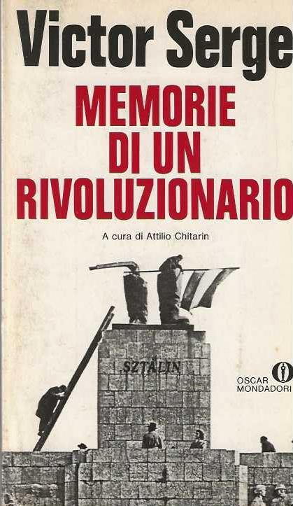 Memorie di un rivoluzionario - Victor Serge - copertina