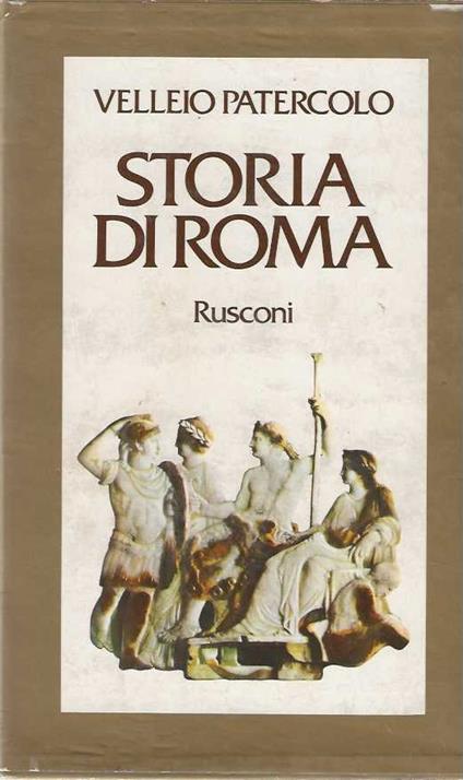 Storia di Roma - Patercolo Velleio - copertina