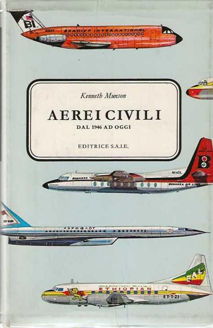 Aerei civili dal 1946 ad oggi - copertina
