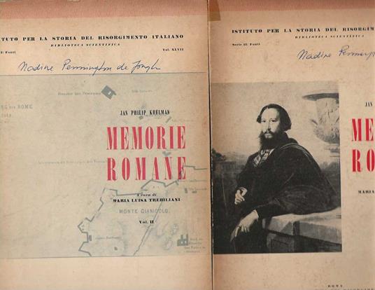 Memorie Romane - copertina