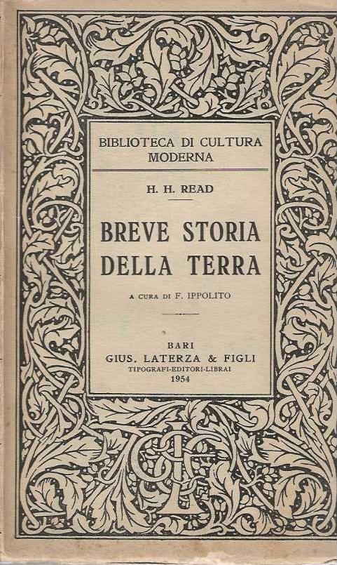 Breve storia della terra - copertina