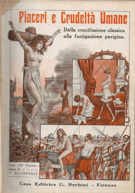 Piaceri e crudeltà Umane - copertina