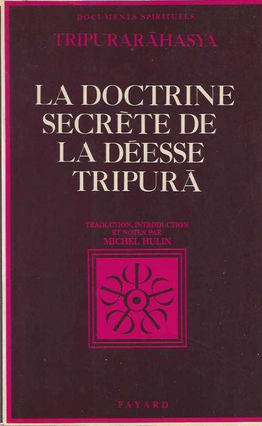doctrine secrete de la deesse tripura - copertina