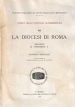 Diocesi di Roma . tomo V Il Suburbio , 1