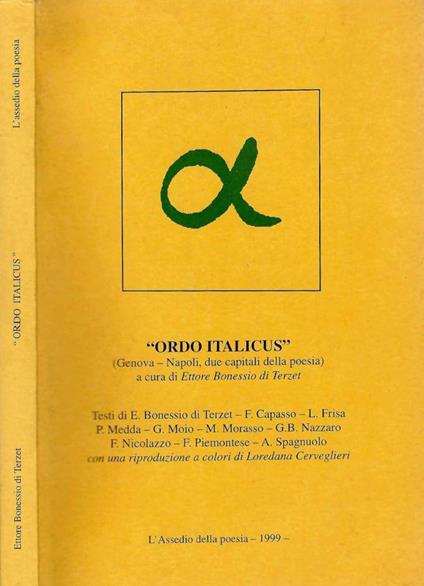 Ordo Italicus - copertina