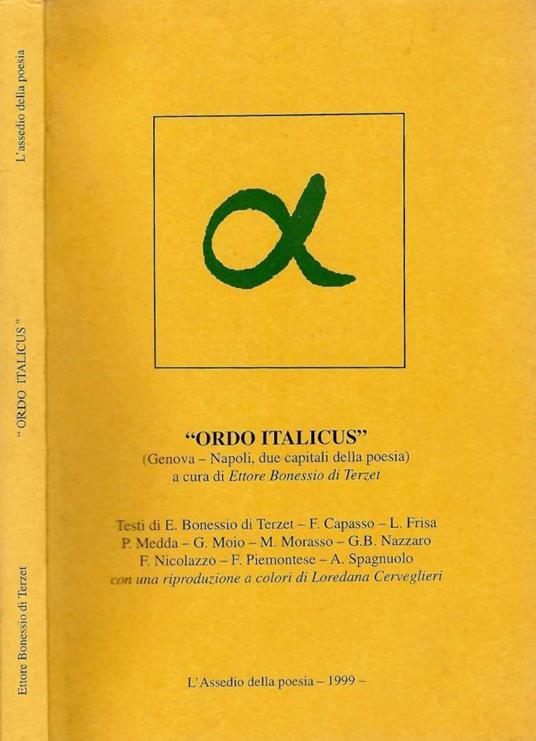 Ordo Italicus - copertina