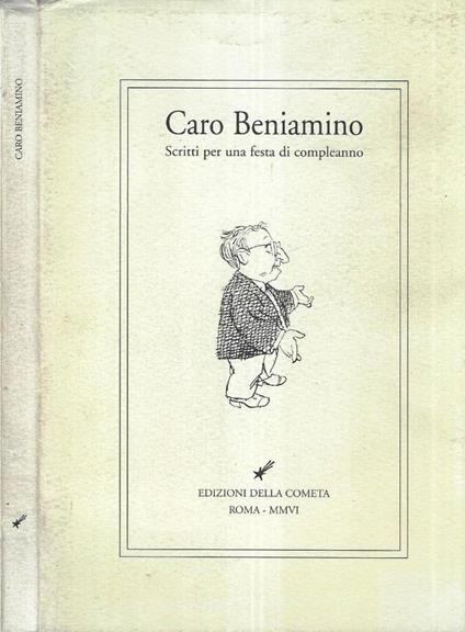 caro Beniamino - copertina