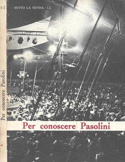 Per conoscere Pasolini - copertina