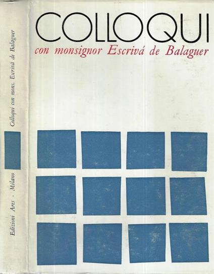 Colloqui con monsignor Escrivà de Balaguer - copertina
