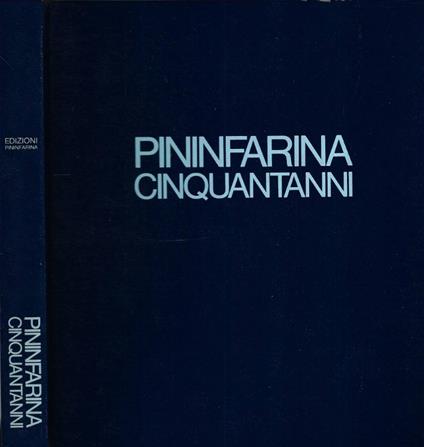 Pininfarina cinquant' anni - copertina