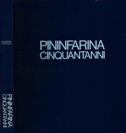 Pininfarina cinquant' anni - copertina
