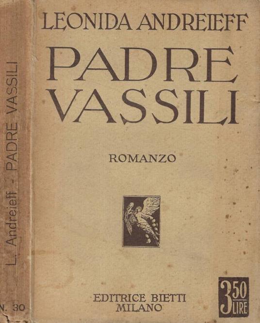 Padre Vassili - Leonid Andreev - copertina
