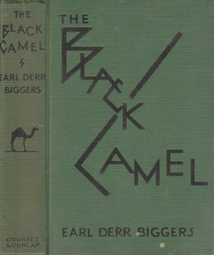 The black camel - Earl D. Biggers - copertina